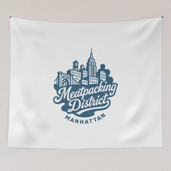 Item preview, Meatpacking District Manhattan Streetcorner designed and sold by Boogosh.