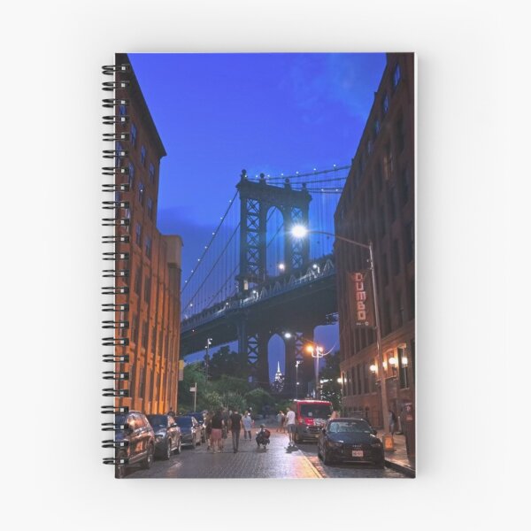 Item preview, Famous Manhattan Bridge view at night designed and sold by NYConlineStore.