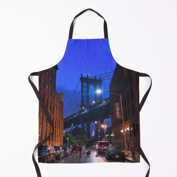 Item preview, Famous Manhattan Bridge view at night designed and sold by NYConlineStore.