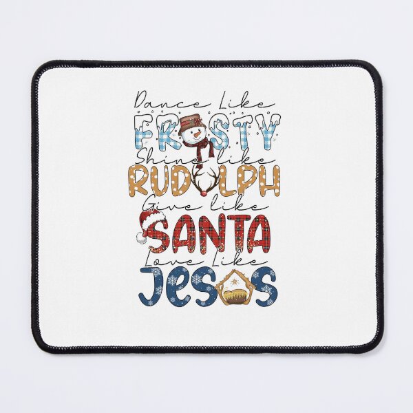 Item preview, Dance Shine Give Love Christmas Message Art designed and sold by Lineesh Kumar.