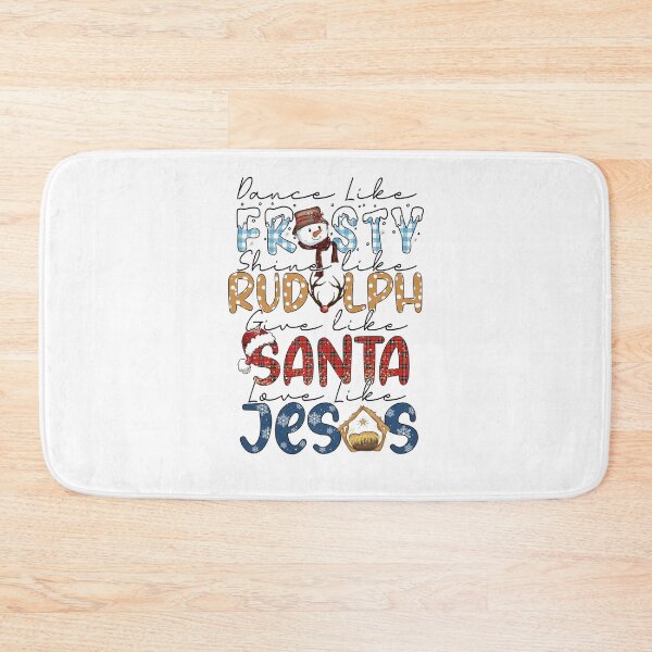 Item preview, Dance Shine Give Love Christmas Message Art designed and sold by Lineesh Kumar.