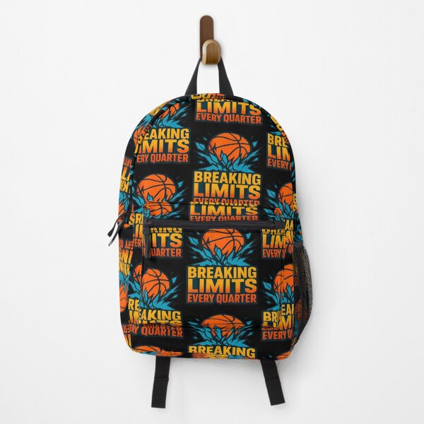 Item preview, Breaking Limits Every Quarter Motivational Basketball designed and sold by CharlotteTerri.