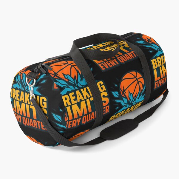 Item preview, Breaking Limits Every Quarter Motivational Basketball designed and sold by CharlotteTerri.