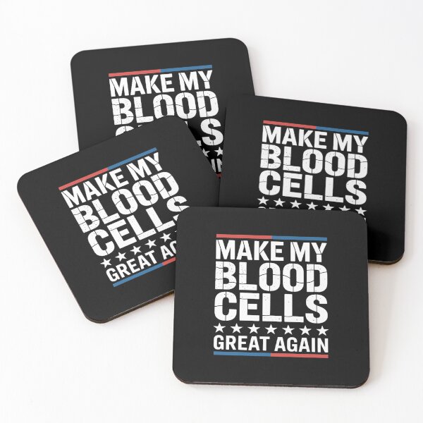 Item preview, Make My Blood Cells Great Again Leukemia Cancer Awareness designed and sold by ReadySide.