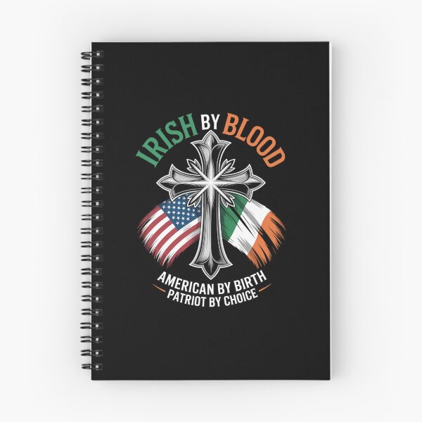 Item preview, Irish By Blood American By Birth Patriot By Choice on Back  designed and sold by namibambam.