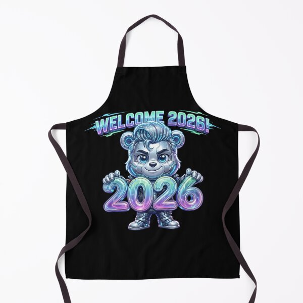 Item preview, Welcome 2026 Cyber Bear Mascot designed and sold by SoulenCify.