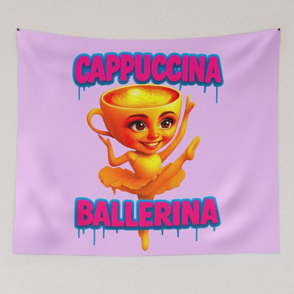 Item preview, Ballerina Cappucina Italian Brainrot designed and sold by The Art by Rossouw.