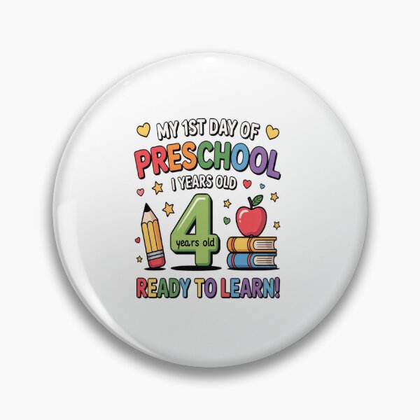 Item preview, 1st Day of Preschool Girls First Day of Pre-k Kids designed and sold by repconomArt.