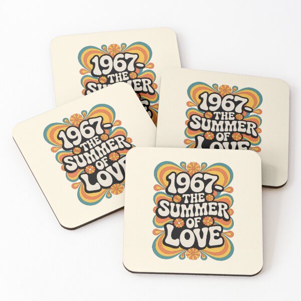 Item preview, 1967 Summer of Love Psychedelic Retro Flower Power Design designed and sold by SplashTastic.