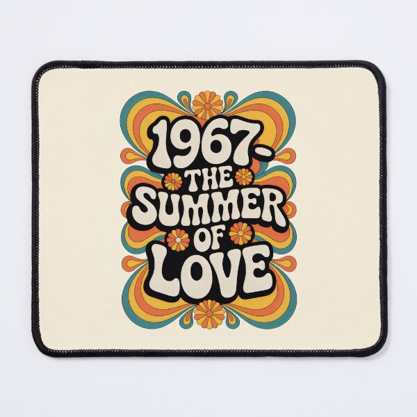 Item preview, 1967 Summer of Love Psychedelic Retro Flower Power Design designed and sold by SplashTastic.