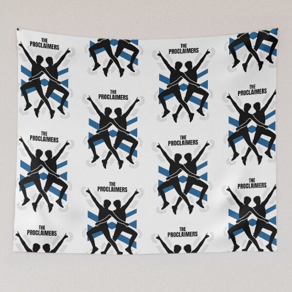 Item preview, Twin Silhouette Rock Art – Proclaimers Inspired Series designed and sold by Nordic Echo.