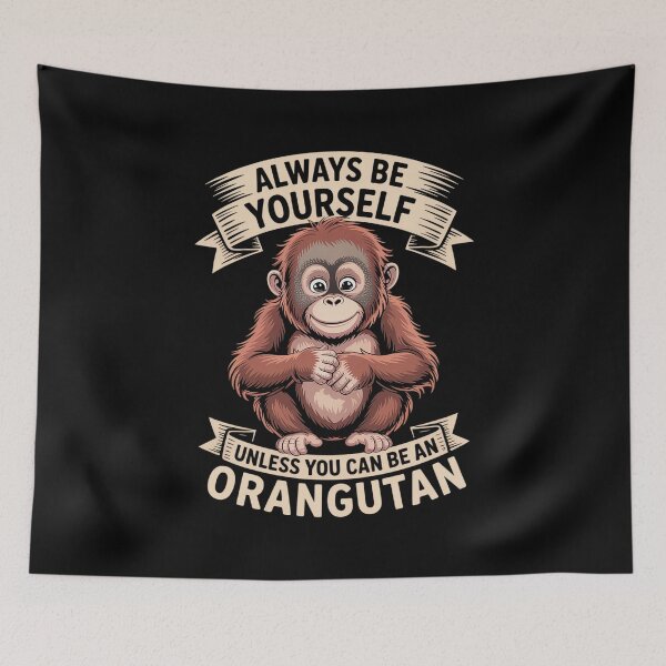 Item preview, Orangutan Gift Funny Baby Monkey Island  designed and sold by IhanVaanMaArt.