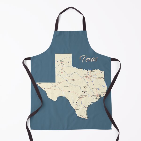 Item preview, Classic Texas Road Map - Home is Where the Lone Star State Is designed and sold by mashmosh.