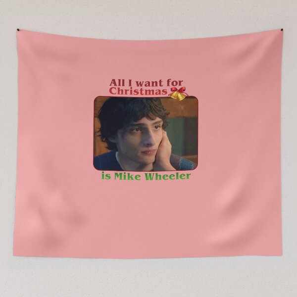 Item preview, all I want for Christmas is Mike Wheeler designed and sold by fashionvante.