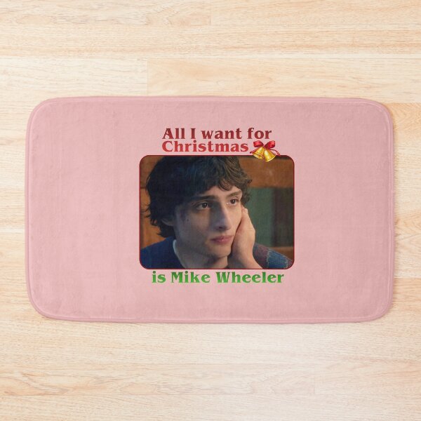 Item preview, all I want for Christmas is Mike Wheeler designed and sold by fashionvante.