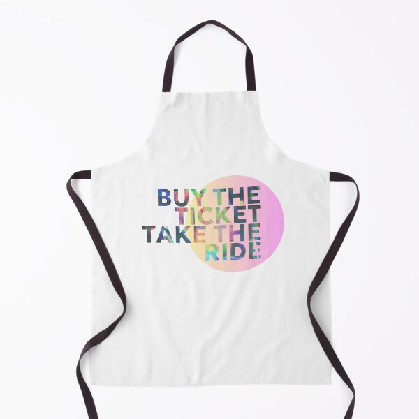 Item preview, BUY THE TICKET TAKE THE RIDE designed and sold by Shrooooms.