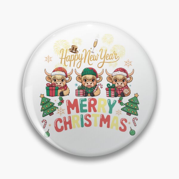 Item preview, Christmas Highland Cows Family Party New Years Eve   designed and sold by Brettgison.