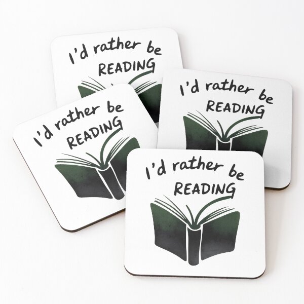 Item preview, i'd rather be reading  designed and sold by belladesign7.