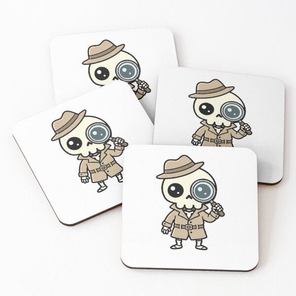Item preview, Detective Boonis Skeleton designed and sold by Boonis Skeleton.