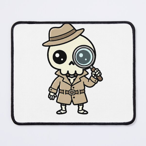 Item preview, Detective Boonis Skeleton designed and sold by Boonis Skeleton.