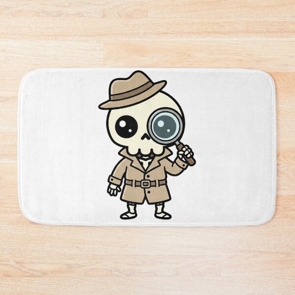 Item preview, Detective Boonis Skeleton designed and sold by Boonis Skeleton.