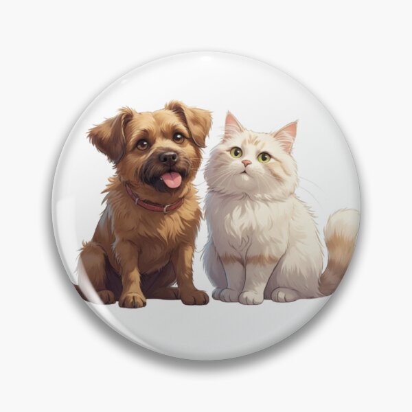 Item preview, Scruffy Cat & Dog Besties designed and sold by Velora_art01.
