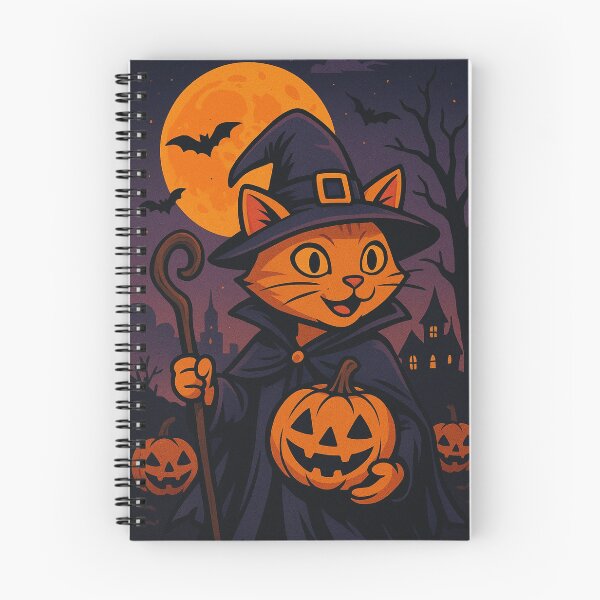Item preview, Moonlit Cat Witch Pumpkin designed and sold by Krfto.