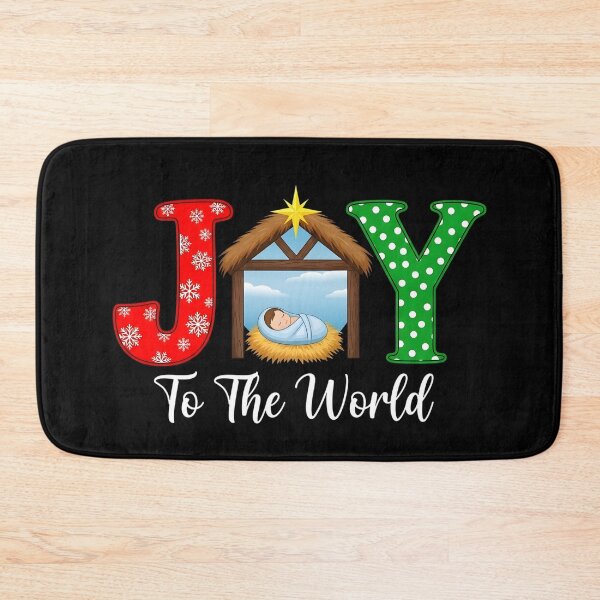 Item preview, Joy to The World Baby Jesus Christmas Nativity Scene designed and sold by BakeryDozen.