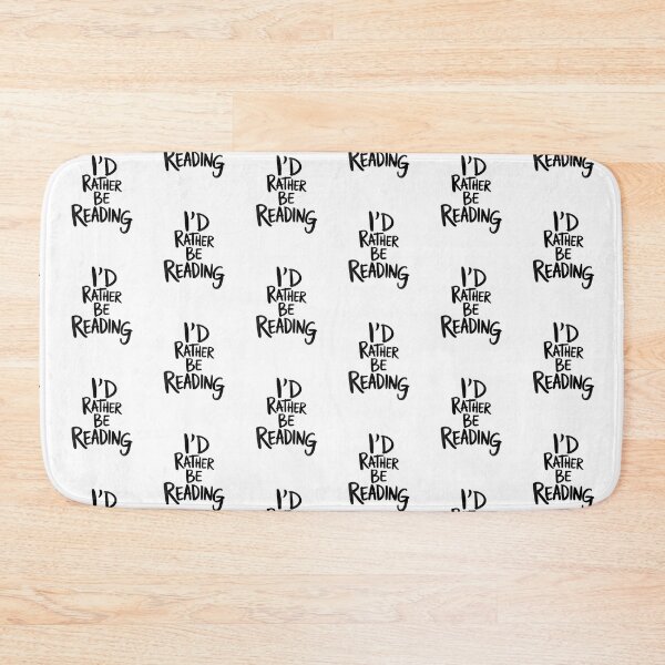Item preview, i'd rather be reading  designed and sold by belladesign7.