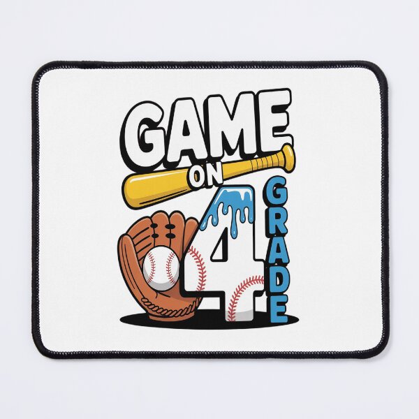 Item preview, 4th Grade Back To School Baseball Drip Ice Cream Game On designed and sold by repconomArt.
