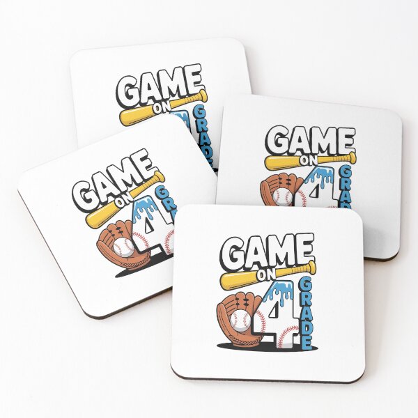 Item preview, 4th Grade Back To School Baseball Drip Ice Cream Game On designed and sold by repconomArt.