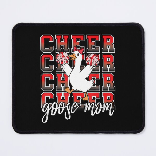 Item preview, Cheer Goose Mom Coquette Bow Red Funny Sport Cheerleading designed and sold by CharlotteTerri.