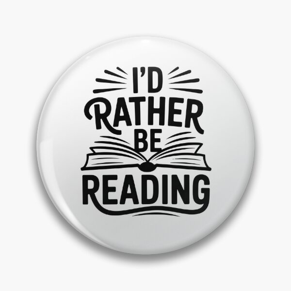 Item preview, i'd rather be reading  designed and sold by belladesign7.
