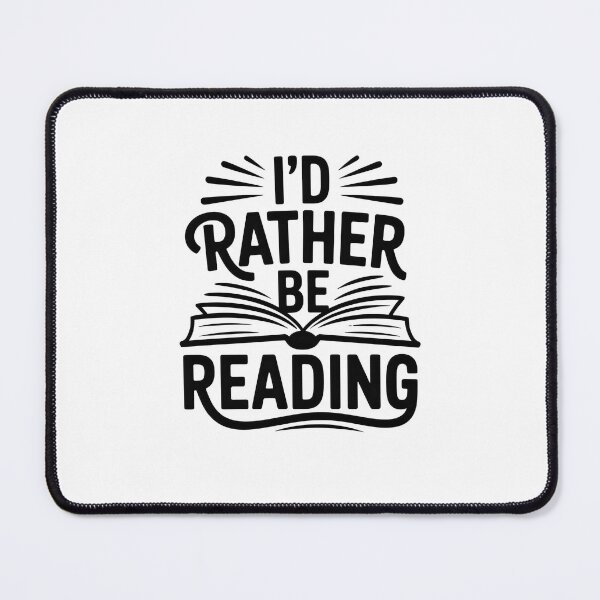 Item preview, i'd rather be reading designed and sold by belladesign7.