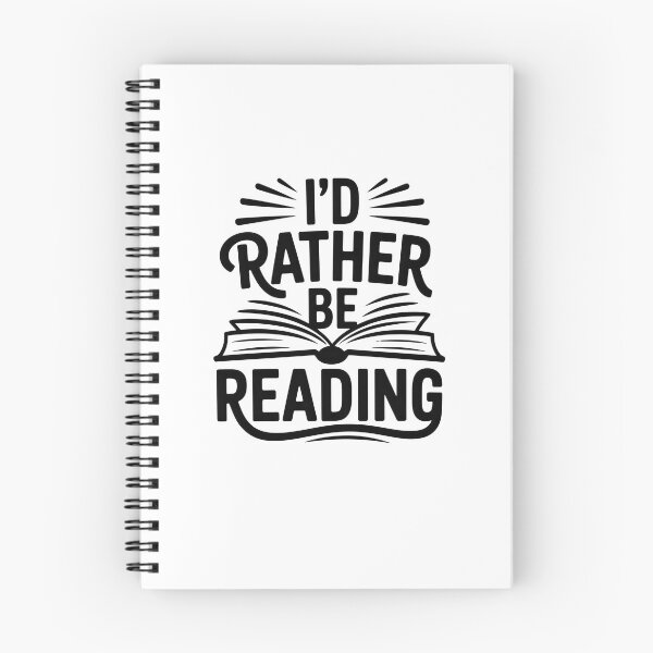 Item preview, i'd rather be reading  designed and sold by belladesign7.