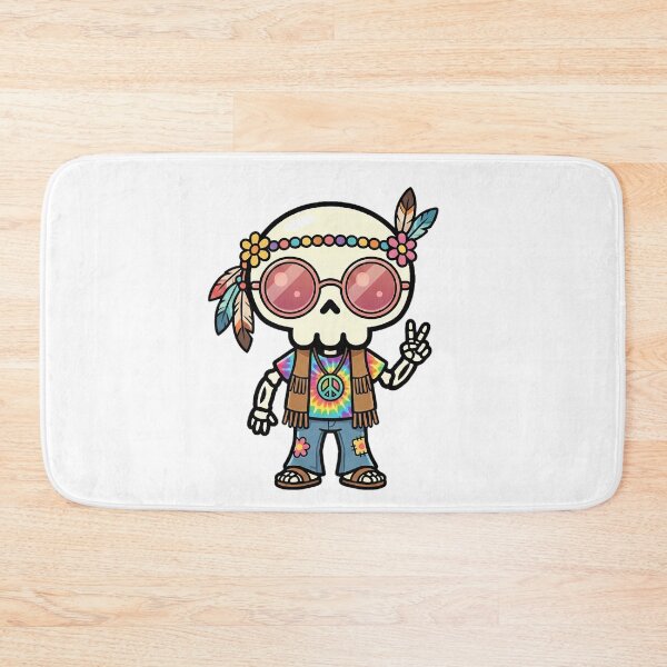 Item preview, Hippie Boonis Skeleton designed and sold by Boonis Skeleton.