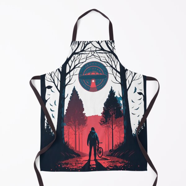Item preview, UFO Encounter in Dark Forest designed and sold by Trendmingles.