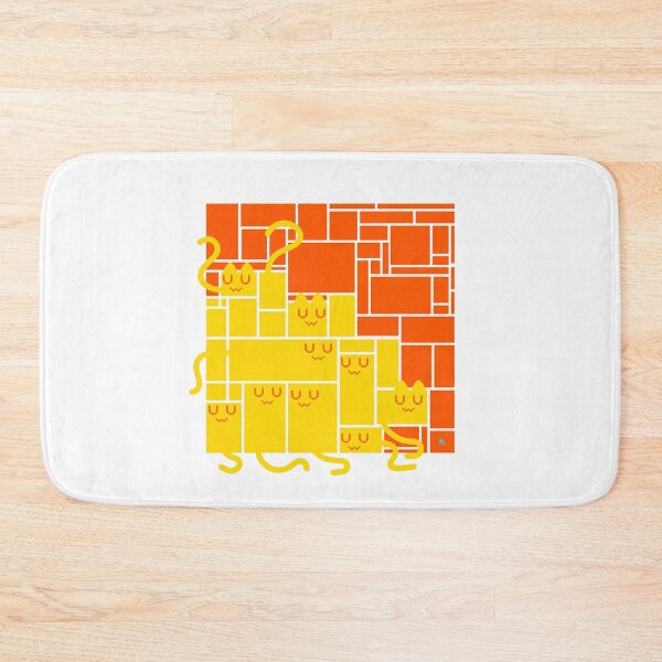 Item preview, Square Squishy Cat Wall designed and sold by chowlet.
