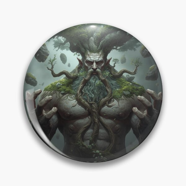 Item preview, Ancient Tree Giant Ent Fantasy Art - Forest Spirit Treebeard Inspired designed and sold by TitanRN.