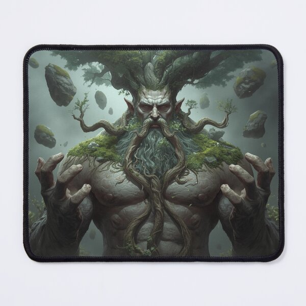 Item preview, Ancient Tree Giant Ent Fantasy Art - Forest Spirit Treebeard Inspired designed and sold by TitanRN.