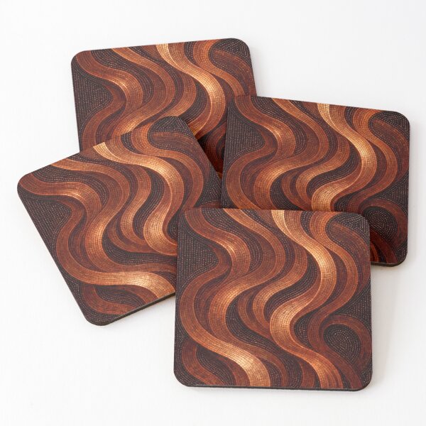 Item preview, Abstract Mosaic Waves Inspired by Ancient Beads designed and sold by korandkan.