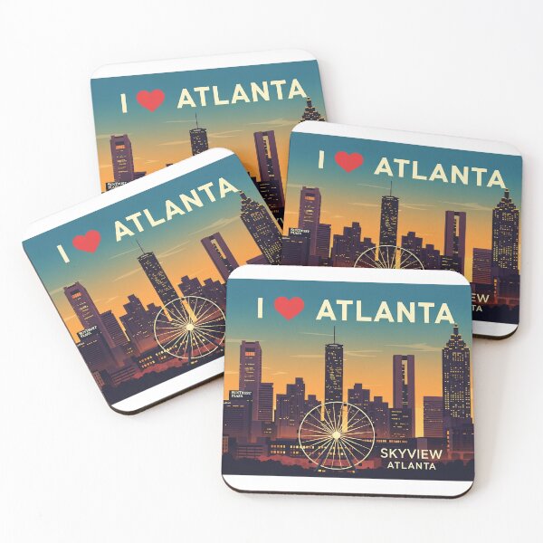Item preview, I Love Atlanta Design designed and sold by VerizalShop.