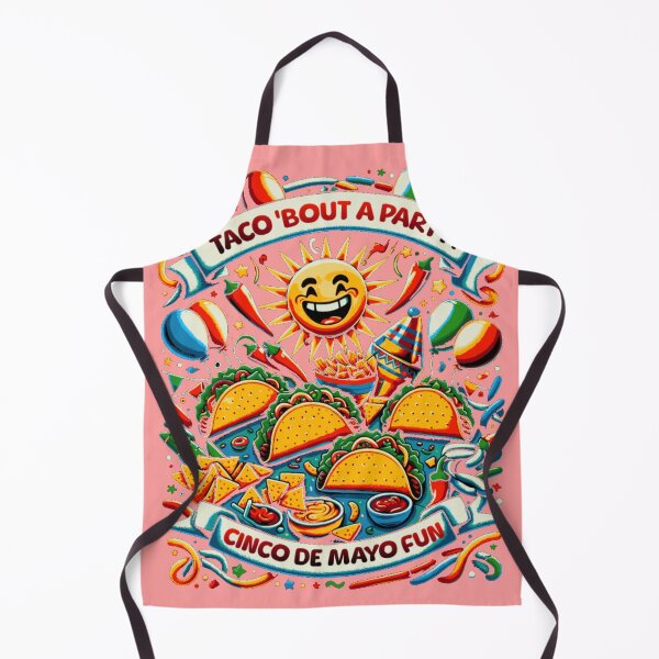 Item preview, Vibrant Mexican Taco Chips Chili Pepper Celebration Print designed and sold by GenZFashion000.