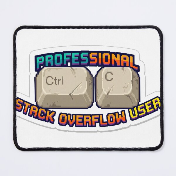 Item preview, PROFESSIONAL STACK OVERFLOW USER designed and sold by Strip to Stick.