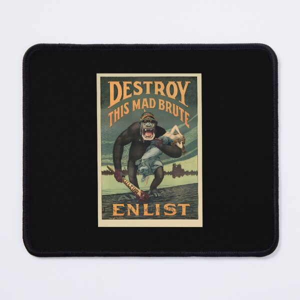 Item preview, Destroy-This-Mad-Brute---Wwi-Army-Recruiting designed and sold by ArtRupp.