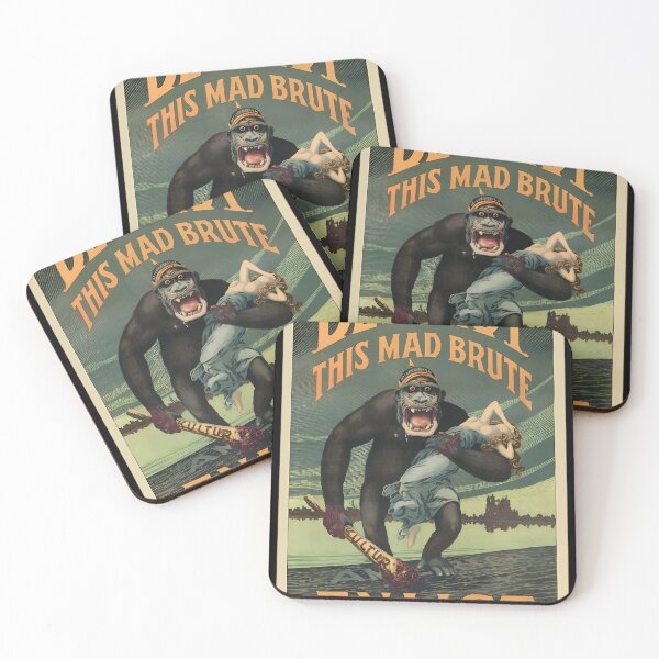 Item preview, Destroy-This-Mad-Brute---Wwi-Army-Recruiting designed and sold by ArtRupp.