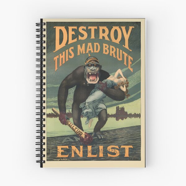 Item preview, Destroy-This-Mad-Brute---Wwi-Army-Recruiting designed and sold by ArtRupp.