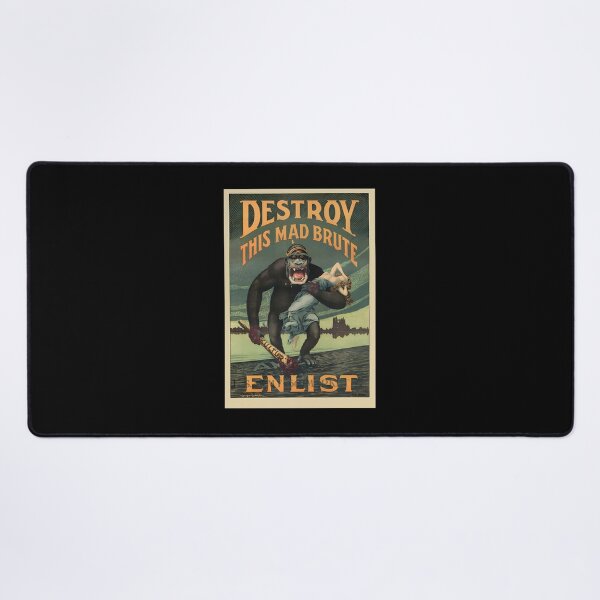 Item preview, Destroy-This-Mad-Brute---Wwi-Army-Recruiting designed and sold by ArtRupp.