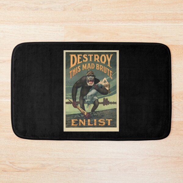 Item preview, Destroy-This-Mad-Brute---Wwi-Army-Recruiting designed and sold by ArtRupp.