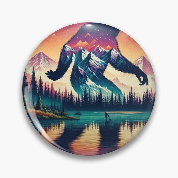 Item preview, Mystical giant Over Mountain Lake designed and sold by islandboy86.